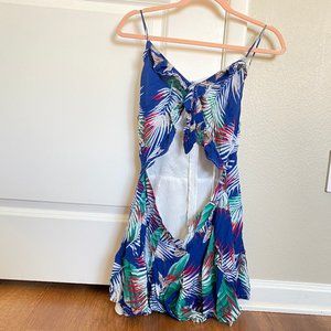 Romper; Summer, Open front